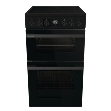 Hisense HDCEC5C10B cooker Freestanding cooker Electric Ceramic Black A
