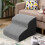 Living And Home (2 Steps) Comfy Non-Slip Pet Steps with Removable Cover 3