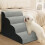 Living And Home (4 Steps) Comfy Non-Slip Pet Steps with Removable Cover 4