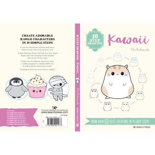 10 Step Drawing Kawaii Book 1