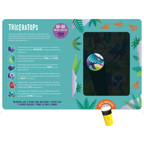 Magic Searchlight Dinosaurs Book 1