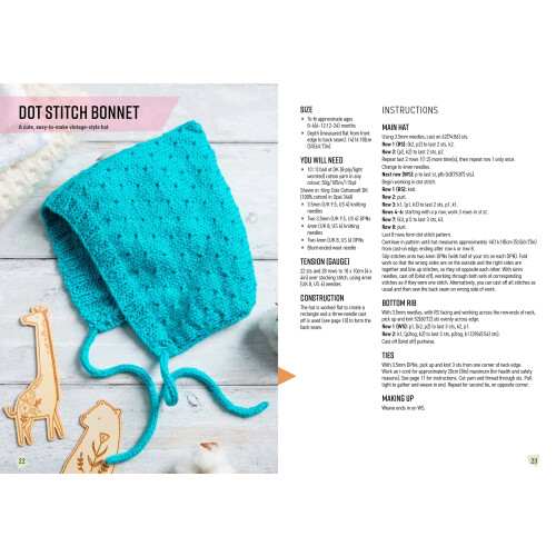 20 To Make Knitted Baby Hats Book 2