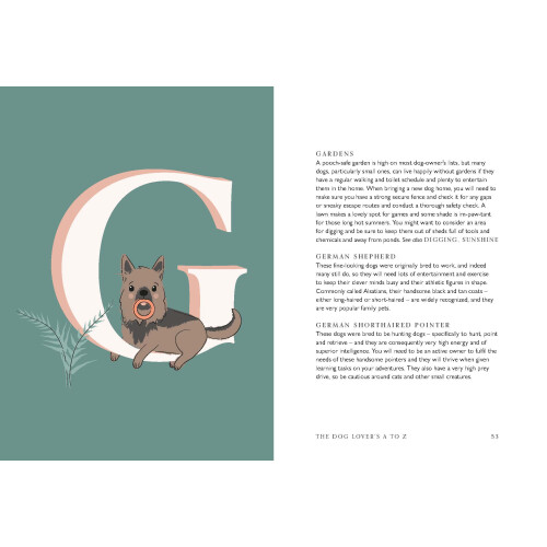 Dog Lover's A To Z Book 1