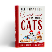 All I Want For Christmas Is More Cats Gift Book - Cat Gifts