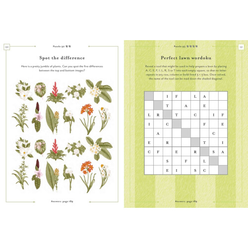 Puzzles And Brain Teasers for Gardeners 1