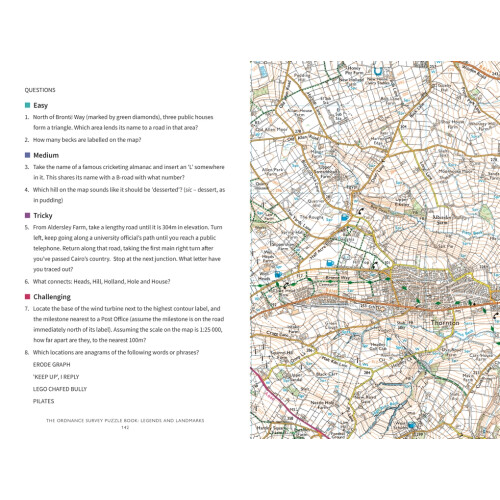 The Ordnance Survey Puzzle Book Legends and Landmarks 1