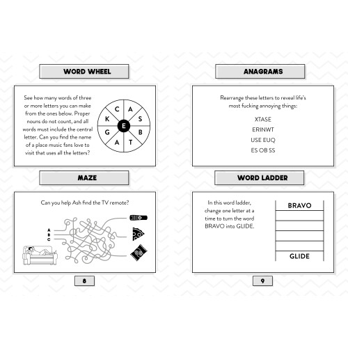 Bored As F*ck Puzzle Book 1