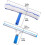 Window Cleaning Kit Window Squeegee and Microfiber Window Cleaning Cloth Rubber 5