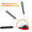 Windshield Cleaner Tool Microfiber Car Window Cleaner with Extendable Long Handle Red 4