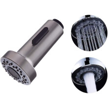 Pull Out Spray Head , Kitchen Faucet Spray Head ,Multi Function Brushed Nickel Spray Head ,2 Sprayer Settings Shower Head for Mixer Tap,1/2-Inch