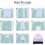 Shirt Folder Clothes Folding Board Durable Plastic Clothes Storage Board Mint Green 2