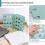 Shirt Folder Clothes Folding Board Durable Plastic Clothes Storage Board Mint Green 3