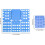 Shirt Folder Clothes Folding Board Durable Plastic Clothes Storage Board Dark Blue 5