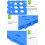 Shirt Folder Clothes Folding Board Durable Plastic Clothes Storage Board Dark Blue 4