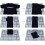 Shirt Folder Clothes Folding Board Durable Plastic Clothes Storage Board Mint Gray 3