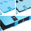 Shirt Folder Clothes Folding Board Durable Plastic Clothes Storage Board Light Blue 4
