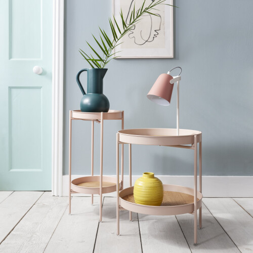 Noa and Nani Solna Large Coffee Table in Blush Pink 1