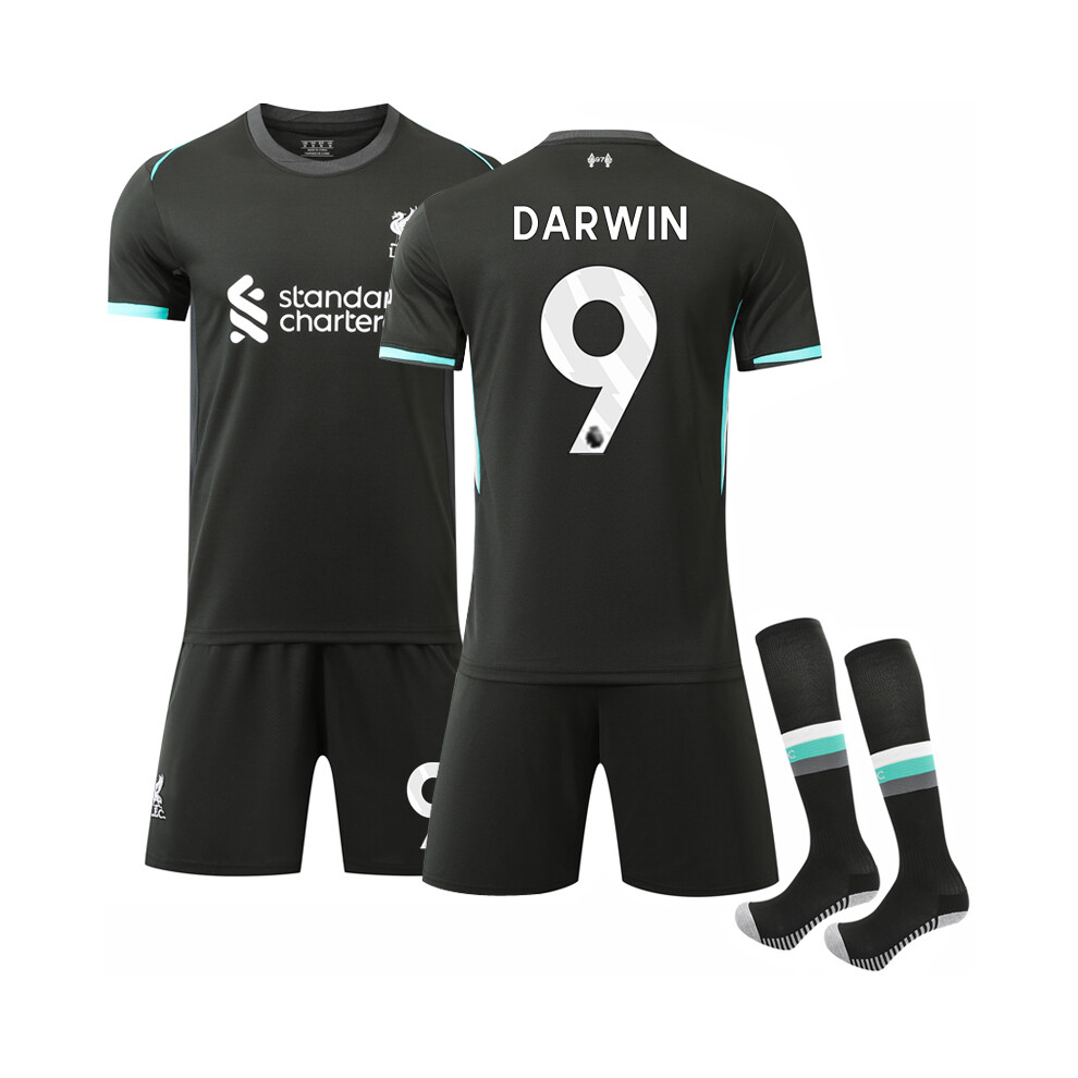 (20) 2025 For Liverpool Away Football Kit #9 Darwin Training Suit