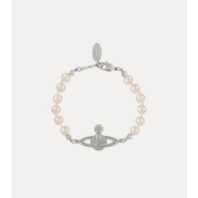 Mini Bas Relief Pearl Bracelet