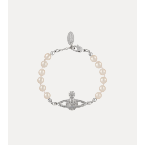 Vivienne Westwood Mini Bas Relief Pearl Bracelet