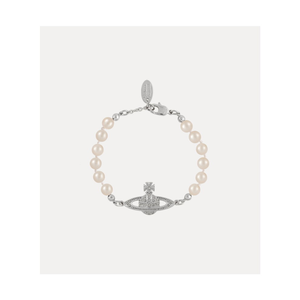 Mini Bas Relief Pearl Bracelet