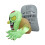 Living And Home Halloween Inflatable Zombie Tombstone with Lights 4