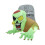 Living And Home Halloween Inflatable Zombie Tombstone with Lights 3