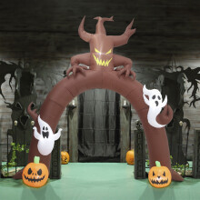 Halloween Inflatable Arch Ghost Pumpkins