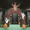 Living And Home Halloween Inflatable Arch Ghost Pumpkins 1