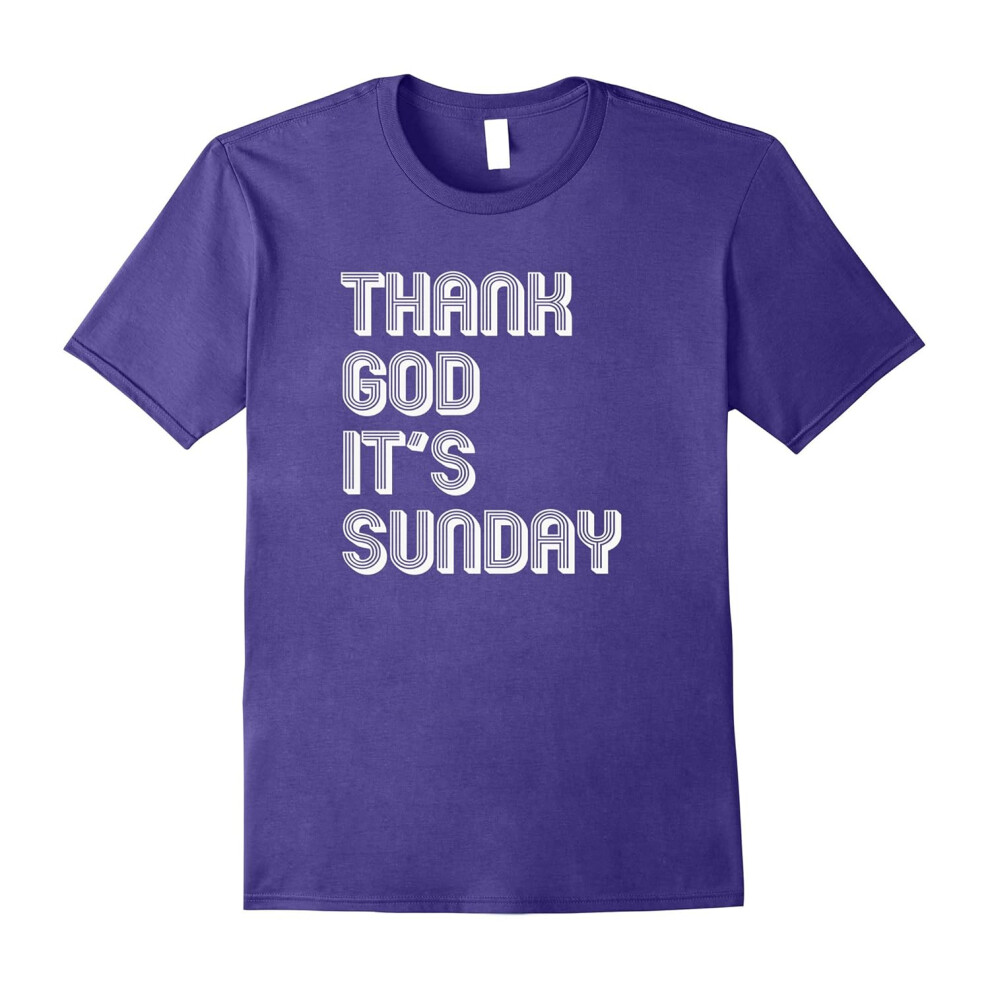 (XXXL) Days Of The Week Sunday Funday T-Shirt â Gratitude Friday-Father's Day