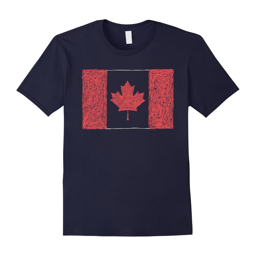 (S) Flag of Canada T Shirt I love from Canada tee-Father's Day