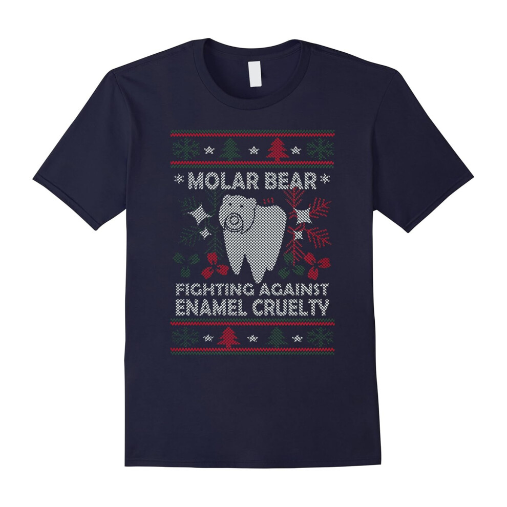 (M) Molar Bear T-Shirts Special Ugly Christmas Gifts-Father's Day