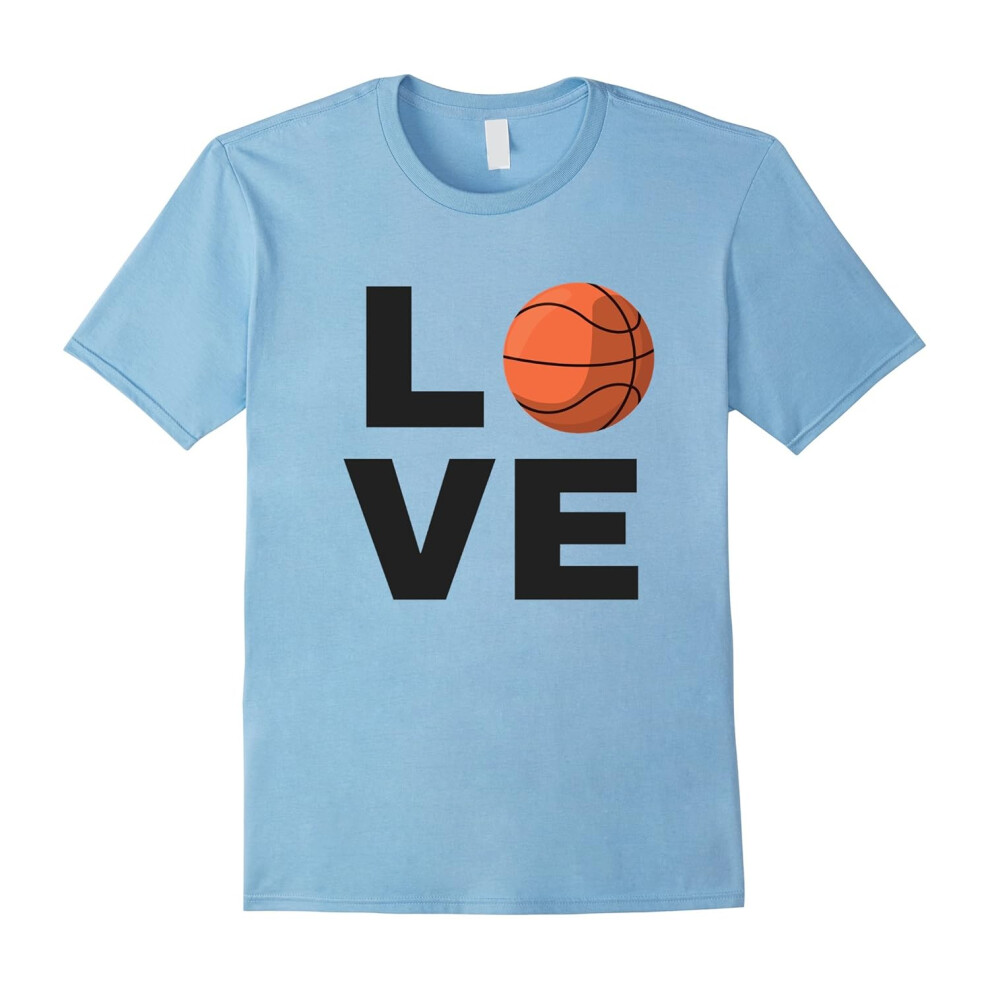 (L) I love basketball kids t-shirt design-Father's Day