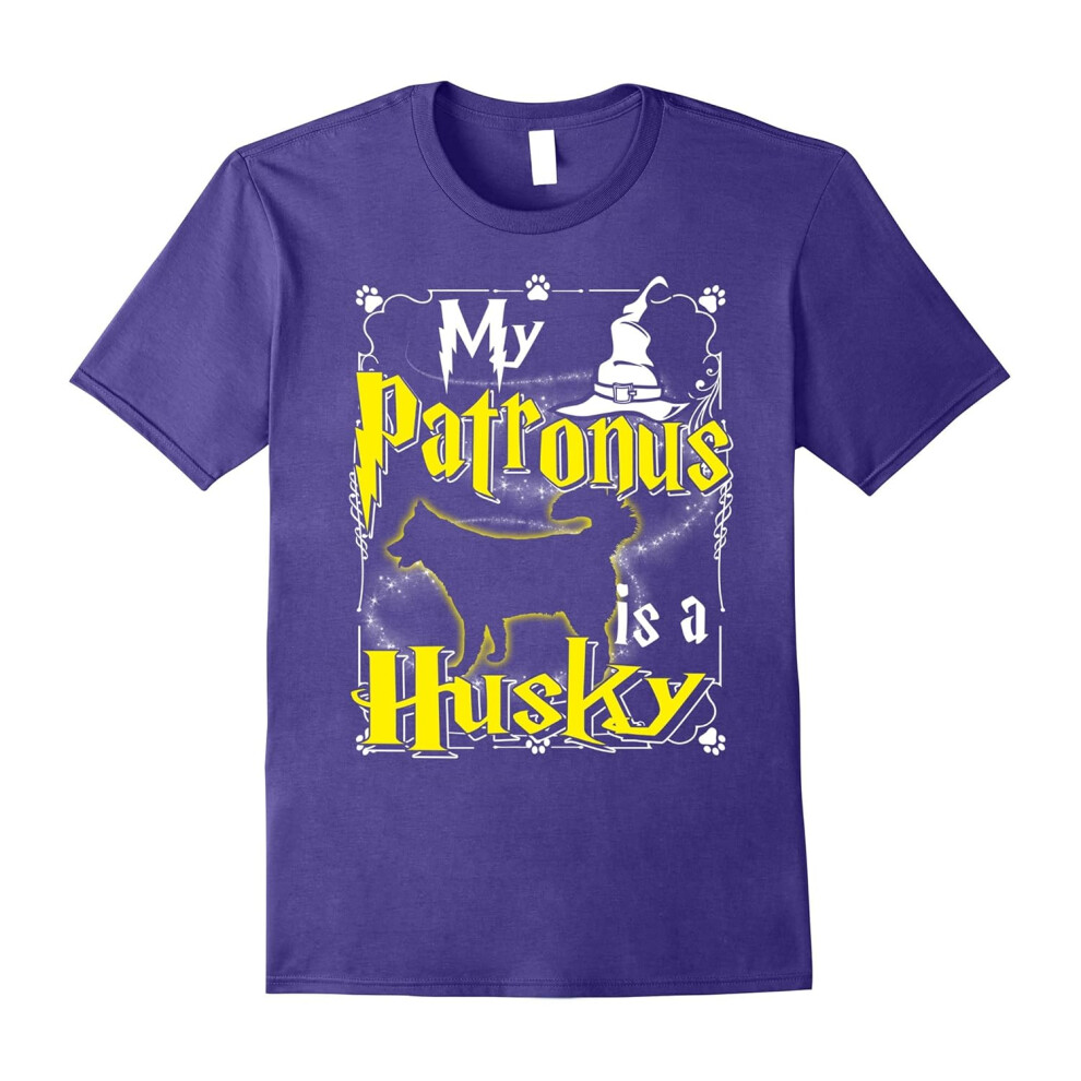 (XXXL) My Patronus Is A Husky T-shirt Husky Lovers-Father's Day