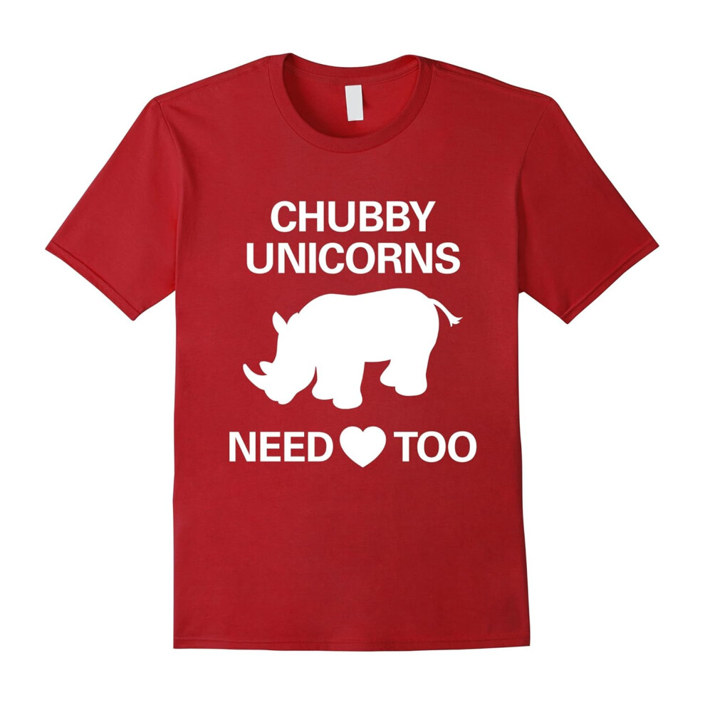 (XXL) Chubby Unicorns Need Love Too T-Shirt-Father's Day