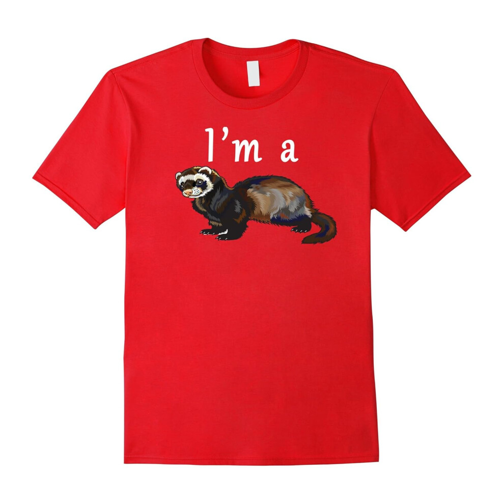 (S) I'm a ferret shirt â Ferret lovers tshirt for boys and girls-Father's Day