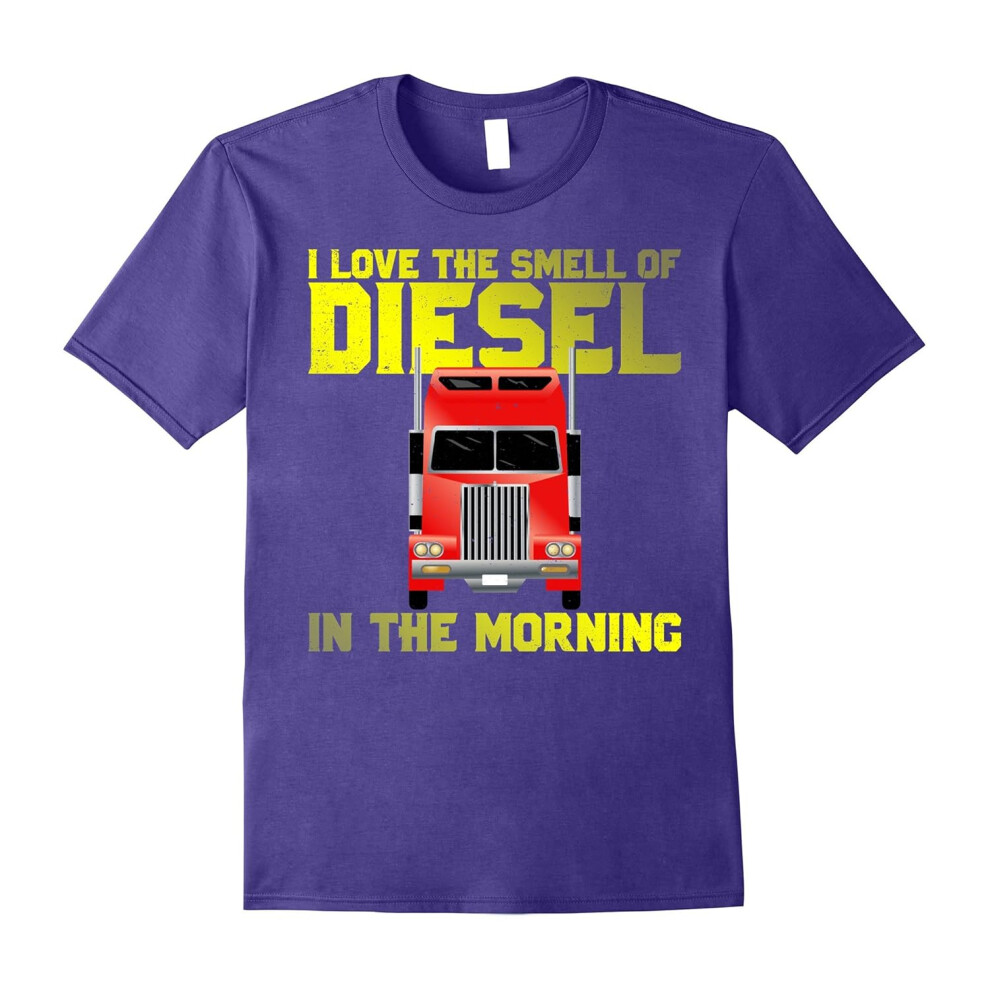 (S) I Love The Smell Of Diesel In The Morning T-Shirt-Father's Day