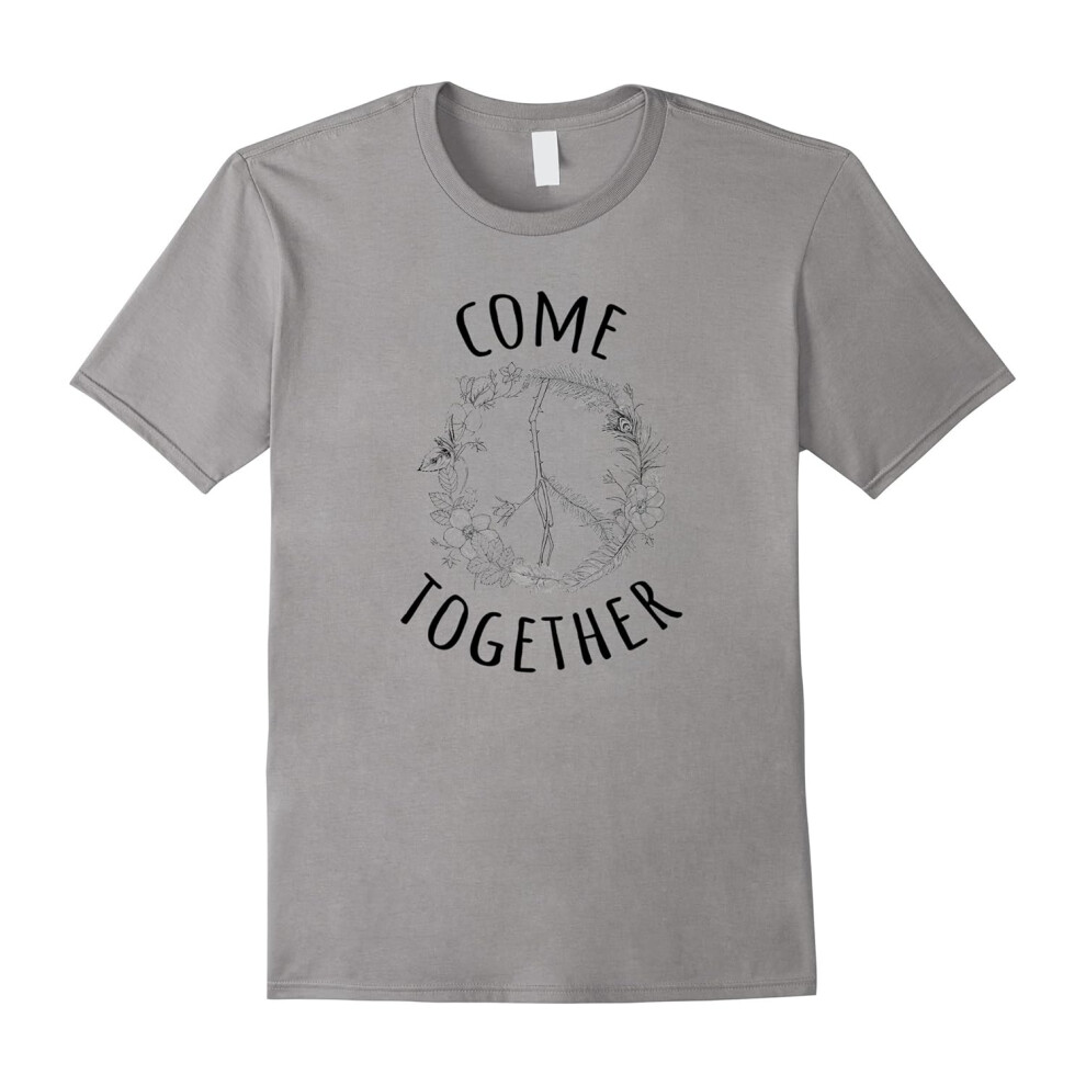 (M) Plant Peace Day Love Come Together 21th September T Shirt-Father's Day