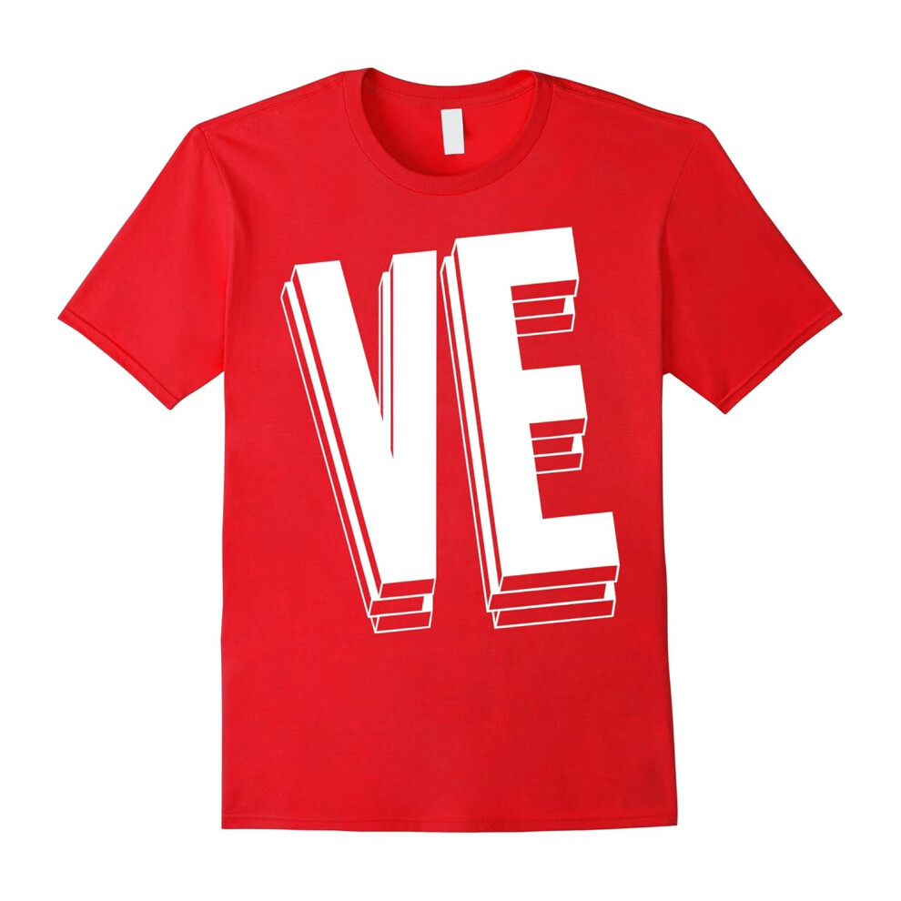 (M) Valentines Day Shirt For Couples Matching LOVE Shirt-Father's Day