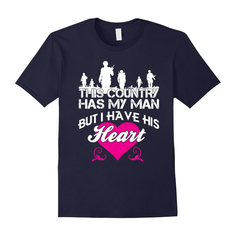 (XL) Army Man Lover Tee â For Solider's Lover, Wife, Girlfriend-Father's Day