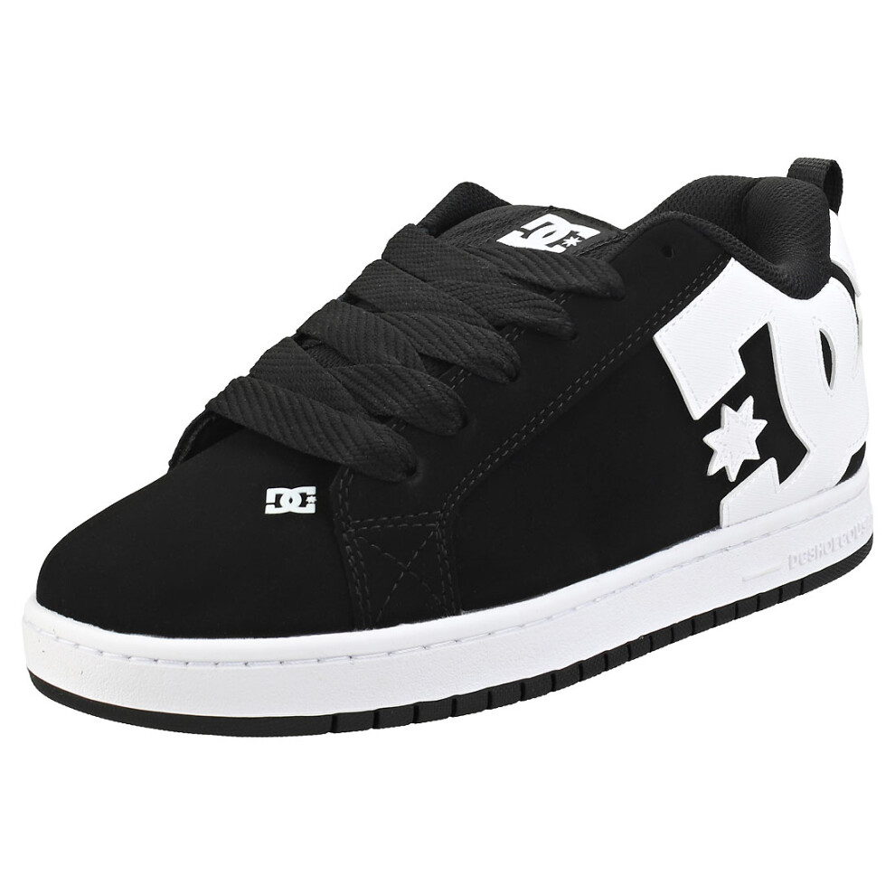 DC Shoes Court Graffik Mens Skate Trainers in Black - 11.5 UK