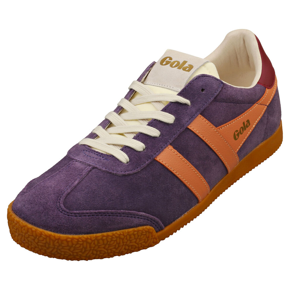 Gola Elan Womens Fashion Trainers in Plum Terracotta - 4 UK