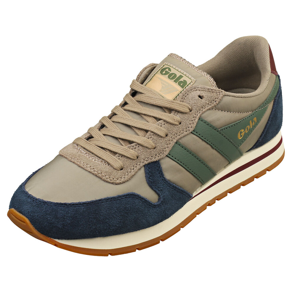 (7) Gola Daytona Chute Mens Casual Trainers in Rhino Navy