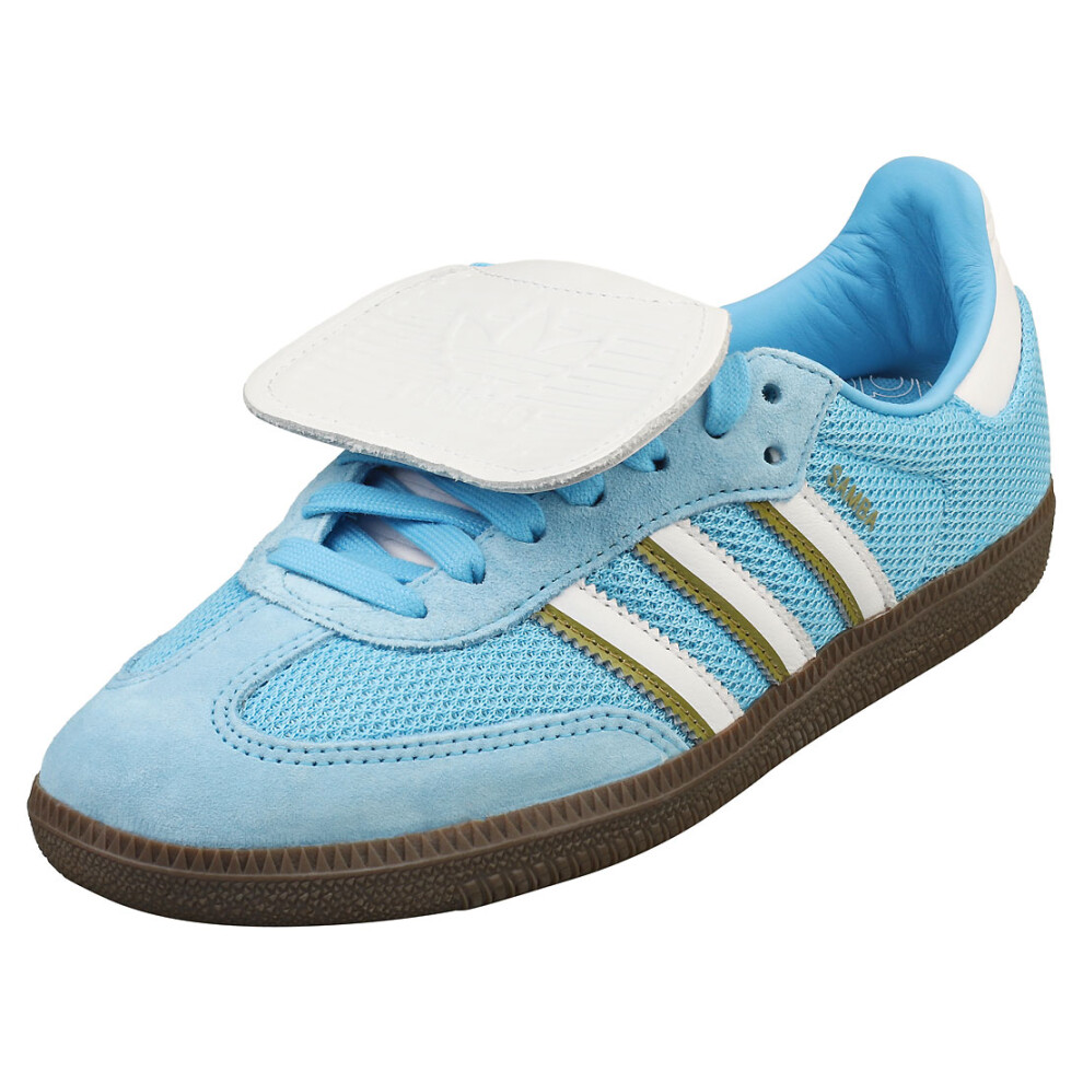 (4.5) adidas Samba Lt Mens Casual Trainers in Blue White