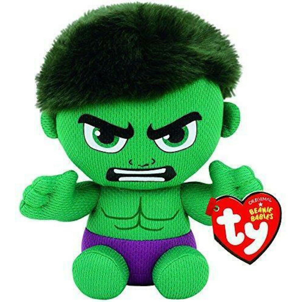 TY Marvel Avengers Soft Toy - The Incredible Hulk Bruce Banner