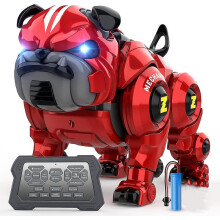 Robot Dog For Kids Remote Control Robot Rechargeable Programing Stunt Robo Dog With Sing Dance And Touch Function Xmas Birthday Gifts