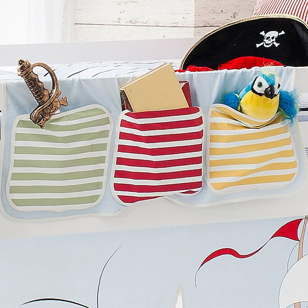 Bed Tidy in Pirate Pete Design with Pockets Bed Organiser