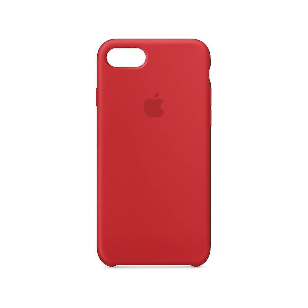 (Red) Silicone Phone Case For Iphone 7 Red 9017356193172