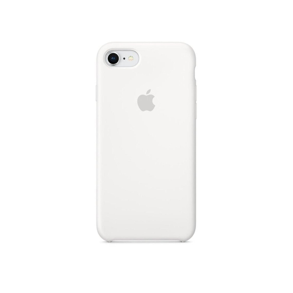 (White) Silicone Phone Case For Iphone 7 White 9017356193189