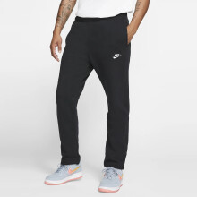 (Black, M) Nike Sportswear Mens Open Hem Joggers